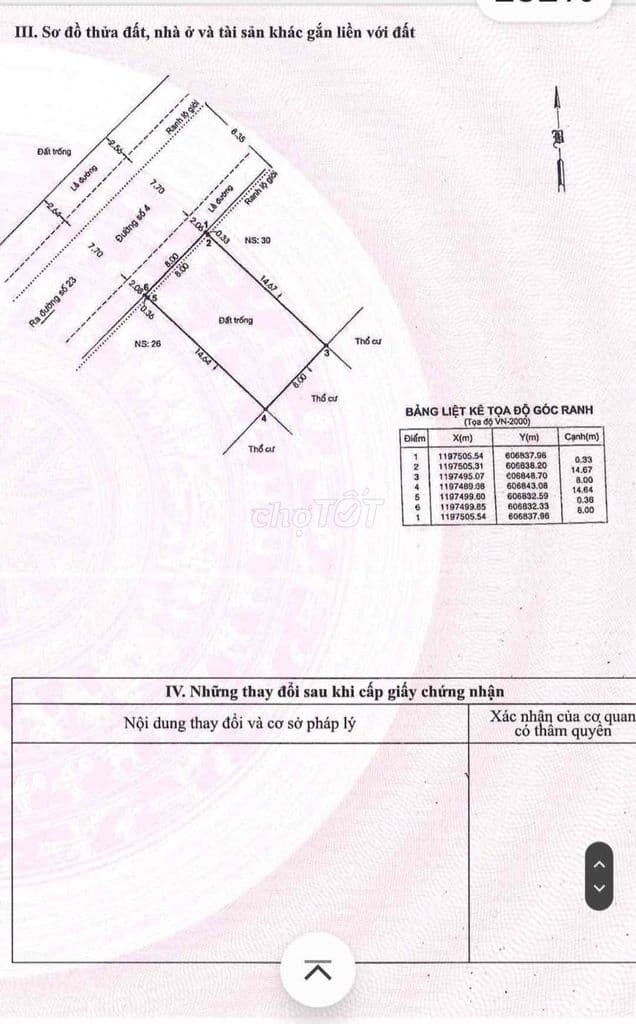 Đất khu bên sông HBC, DT 8m x 15m, Vị trí đẹp Giá Tốt - Ảnh 3