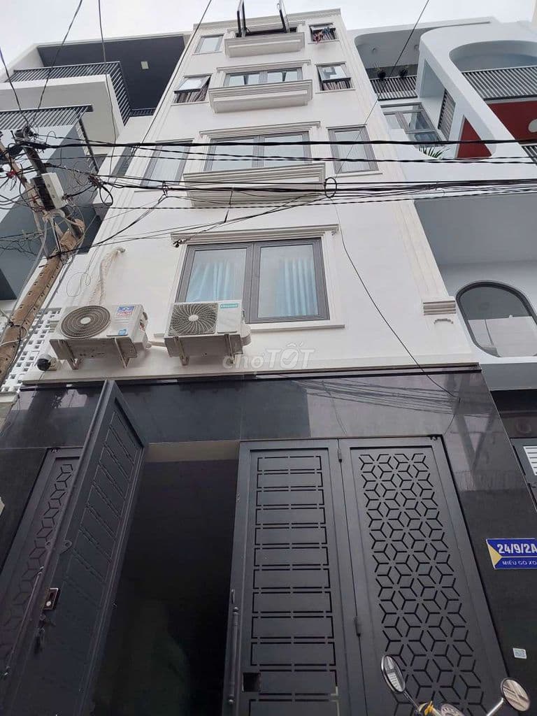 Bán Nhà 5 Tầng Hẻm Xe Hơi Miếu Gò Xoài Bình Tân