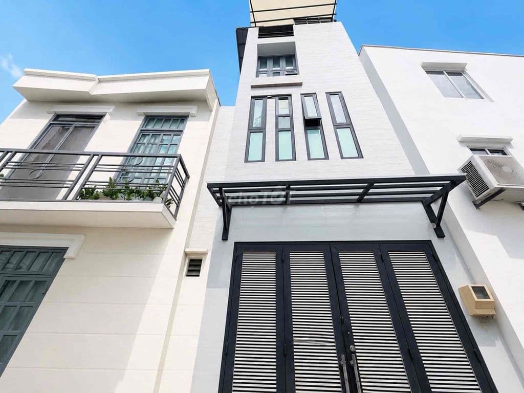 nhà đẹp- hẻm ô tô - Nguyễn kiệm- 4 tầng btct