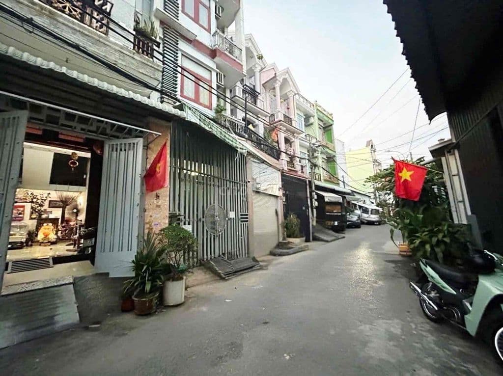 SIÊU PHẨM 5 TẦNG NGUYỄN ẢNH THỦ TRUNG MĨ TÂY ĐƯỜNG THÔNG 8M