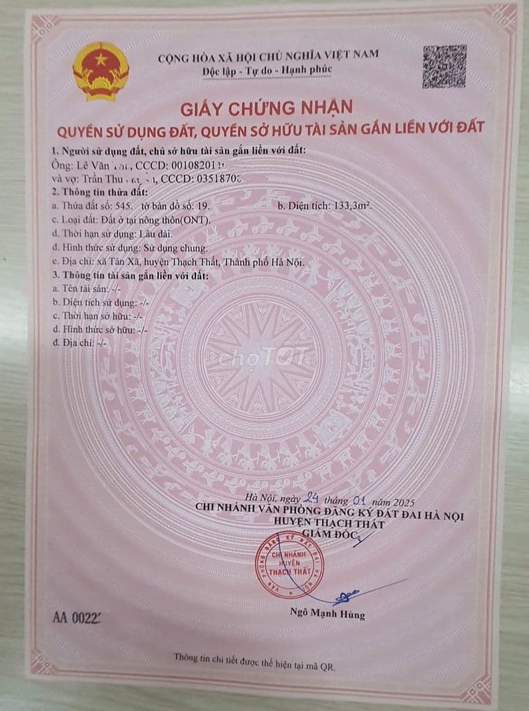 Bán đất đẹp gần khu CNC HOÀ LẠC - Ảnh 2