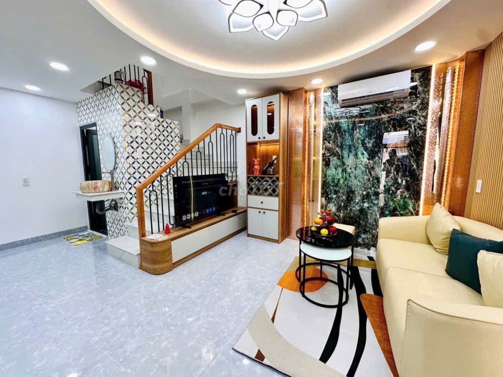 Bán Nhà Hẻm 3 Gác Bạch Đằng P15 BT 1 trệt 2Lầu 3PN 3WC Giá 5,95 tỷ(tl