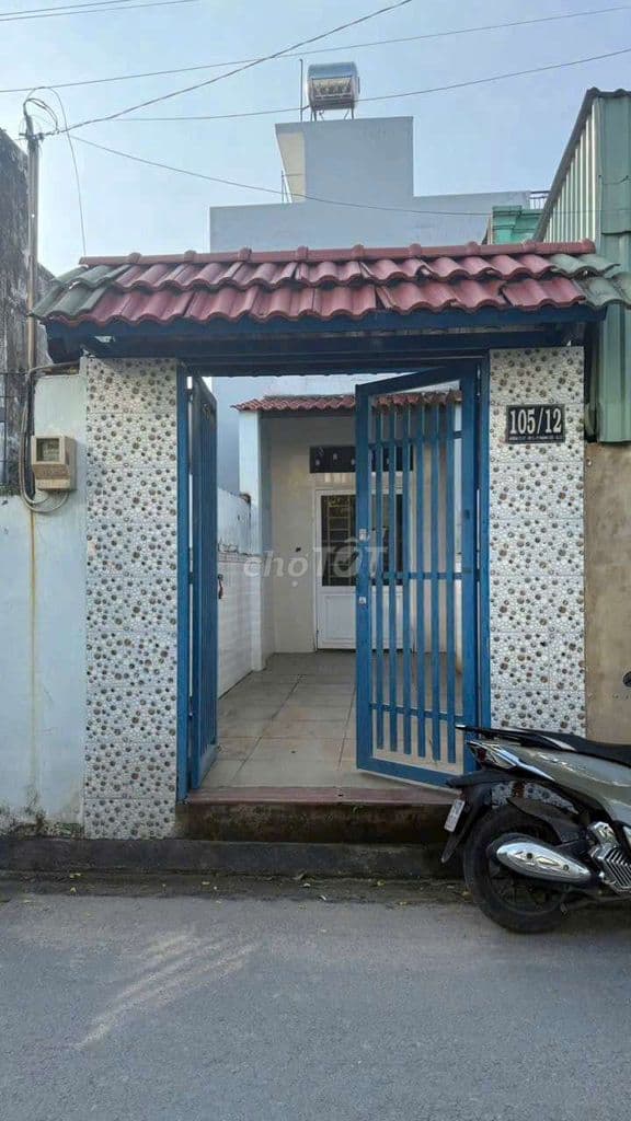 nhà sổ hồng riêng mặt tiền thạnh Lộc 37. - Ảnh 2