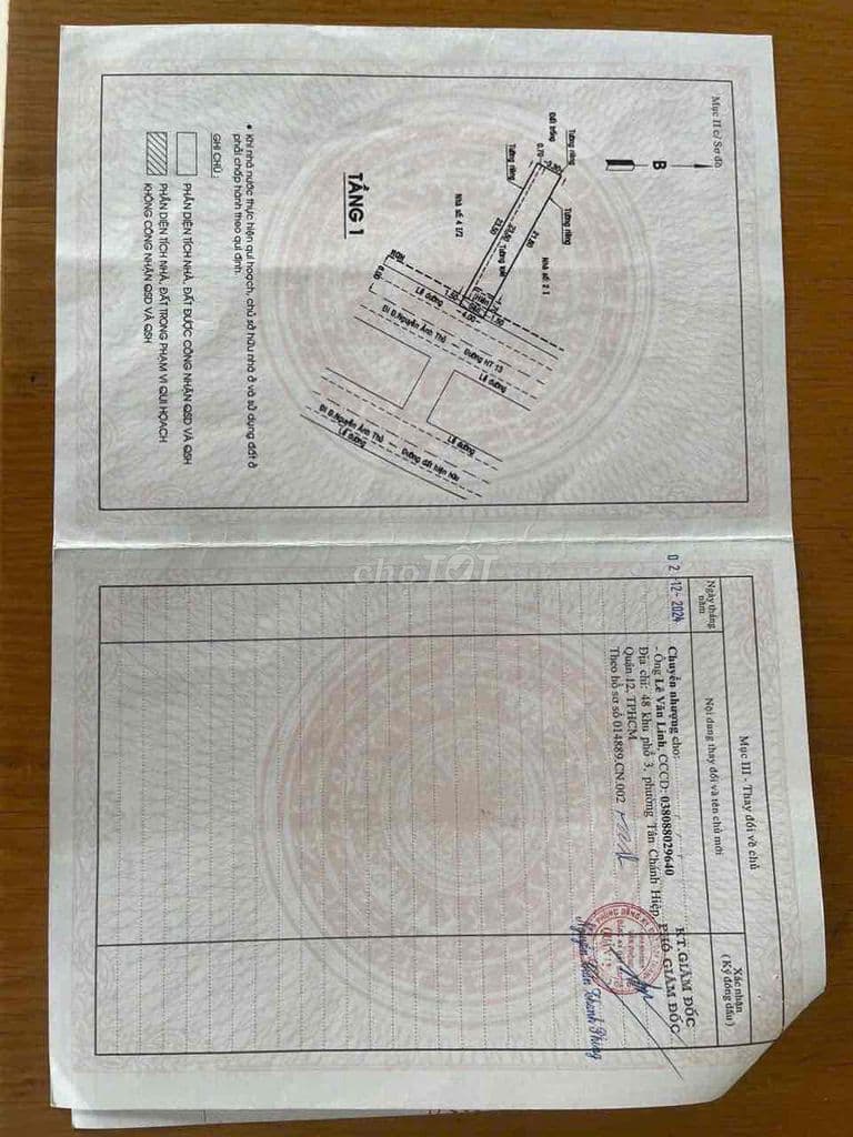 Chính chủ cần bán nhà mặt tiền Hiệp Thành 13 chợ Hiệp Thành - Ảnh 3