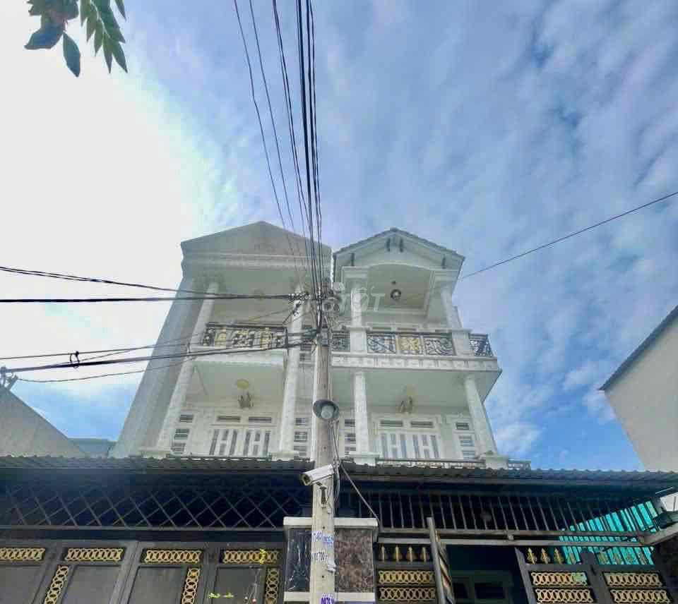 Nhà 3 Tầng Lầu HXH Thới An 16 - 4m x 14m Ngay trường Hoạ Mi