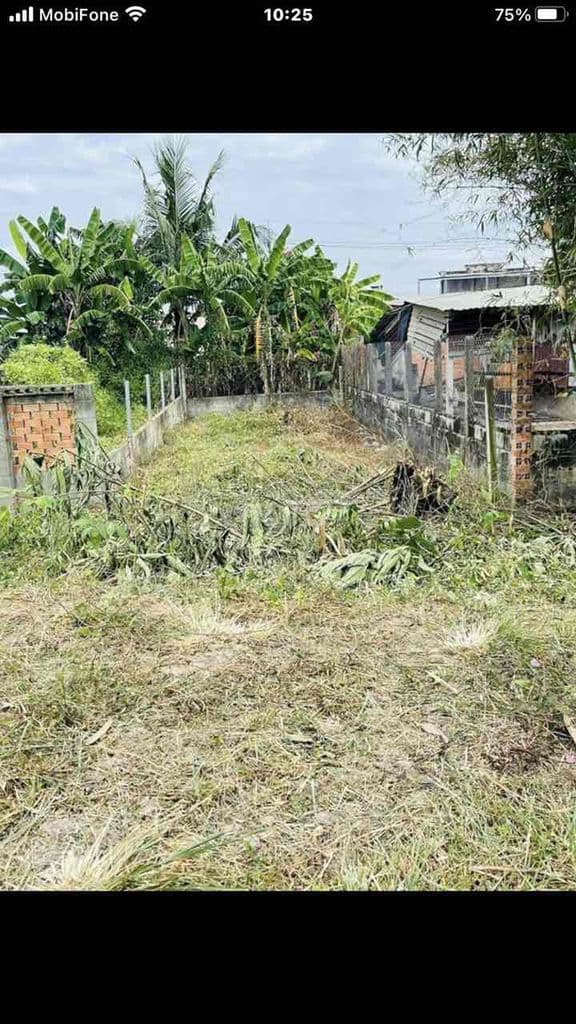 đất thổ cư 5 x15= 74.8m sổ hồng riêng chính chủ