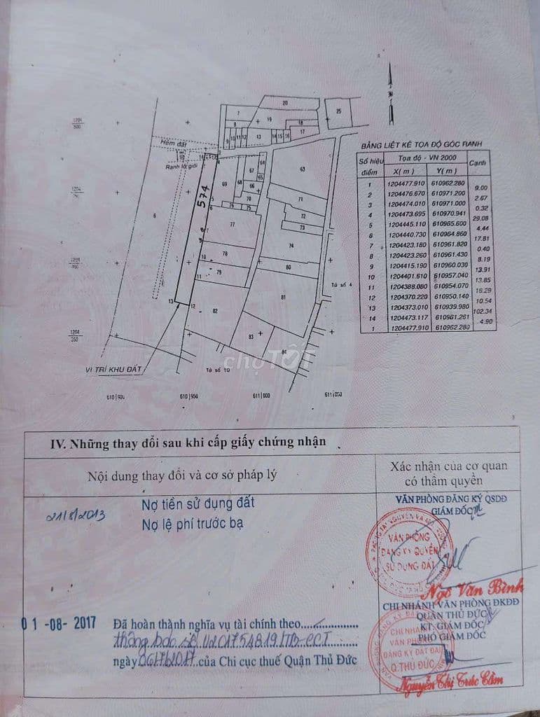 Đất thổ cư đồng sở hửu - Ảnh 3