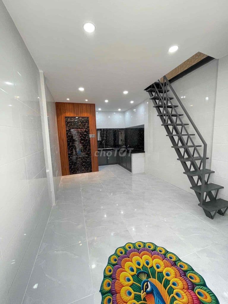 căn nhà hẻm thông tứ hướng đường mới làm - Ảnh 3