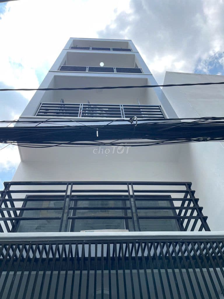 QUẬN 10 - NHÀ MỚI ĐẸP 5 TẦNG HẺM OTO THÔNG CMT8, CAO THẮNG - 41M2