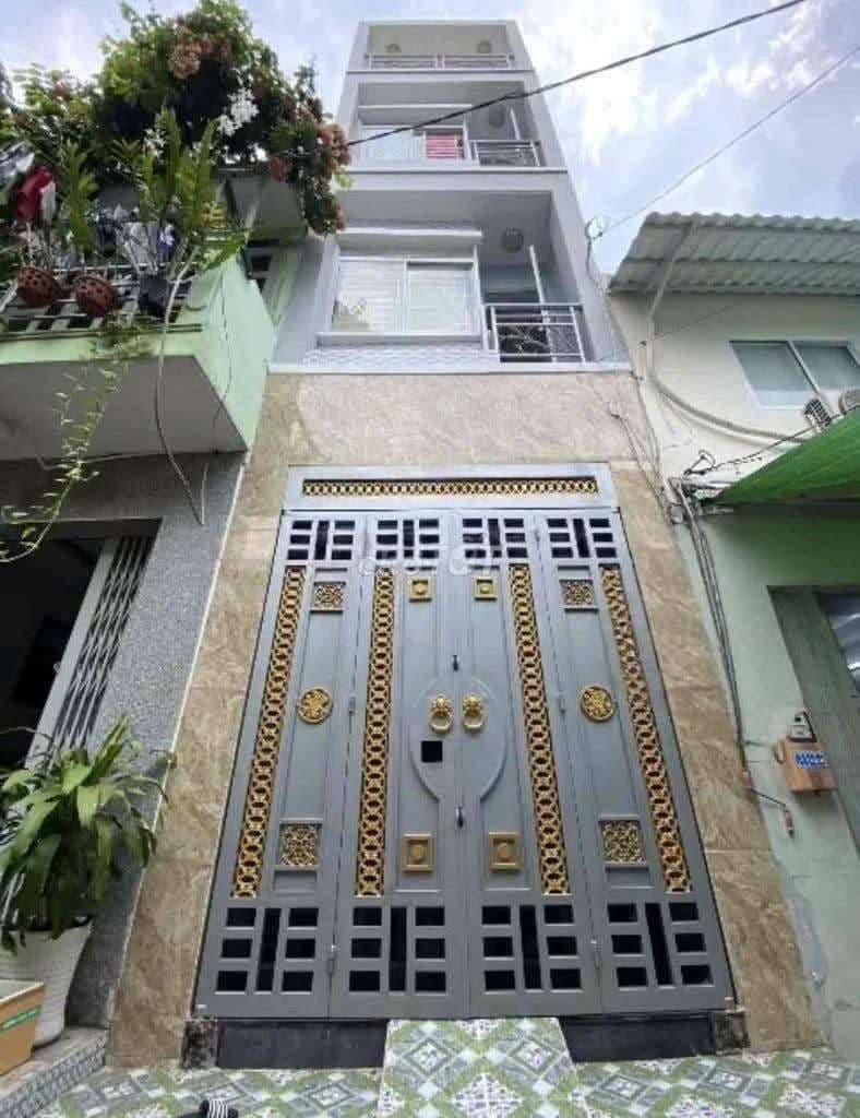 Nhà KDC Bình Phú 3x10 1 trệt 2 lầu 1T 4PN