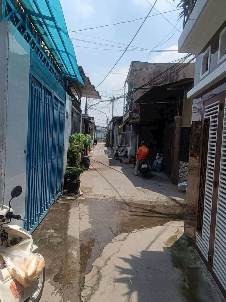 Bán nhà Đông Thạnh hẻm thông ở và mua bán nhỏ