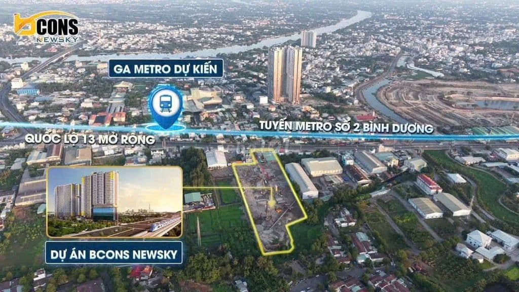 CĂN HỘ 2PN (3 TỶ) CÁCH CẦU BÌNH TRIỆU 9KM. TRẢ GÓP 3% HOẶC VAY 0% LÃI