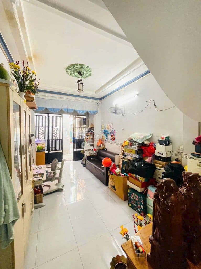 NHÀ 1 TRỆT 1 L🌹GỒM 2 NGỦ HẺM XE HƠI Q12 - Ảnh 3