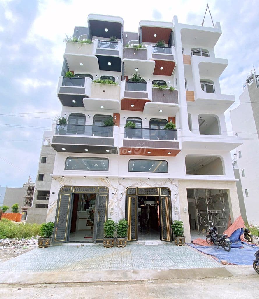 Nhà mới 5 Tấm khu đồng bộ đẹp, đường nhựa đẹp 20m full nội thất 4x15m - Ảnh 2