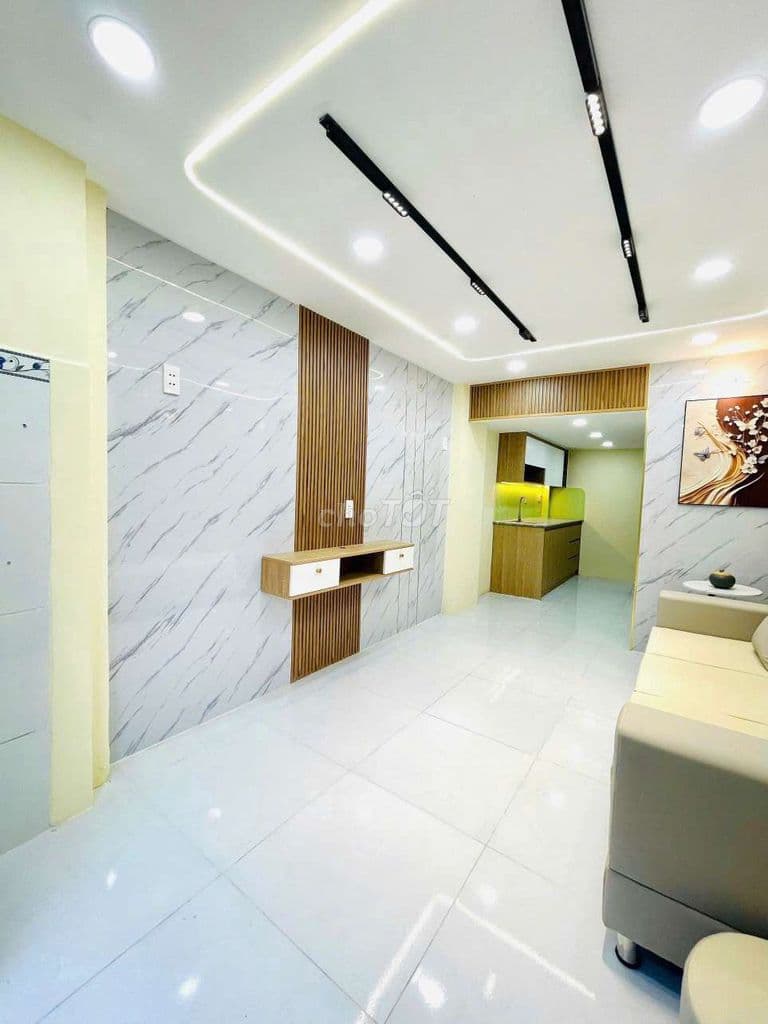 TÀI CHÍNH 3 TỶ NHÀ 3 TẦNG TÂN THÀNH 22M2 3M X 7M 3PN HXH 4M HƯỚNG TÂY - Ảnh 2