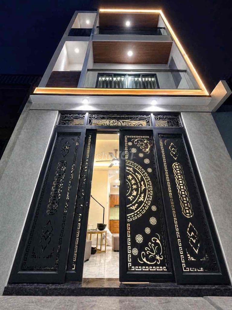 🆘Bán nhà hẻm XE HƠI Phường 3-Dt 4x8m-Đúc 3 Tầng-4 Phòng Ngủ-Nhà Đẹp