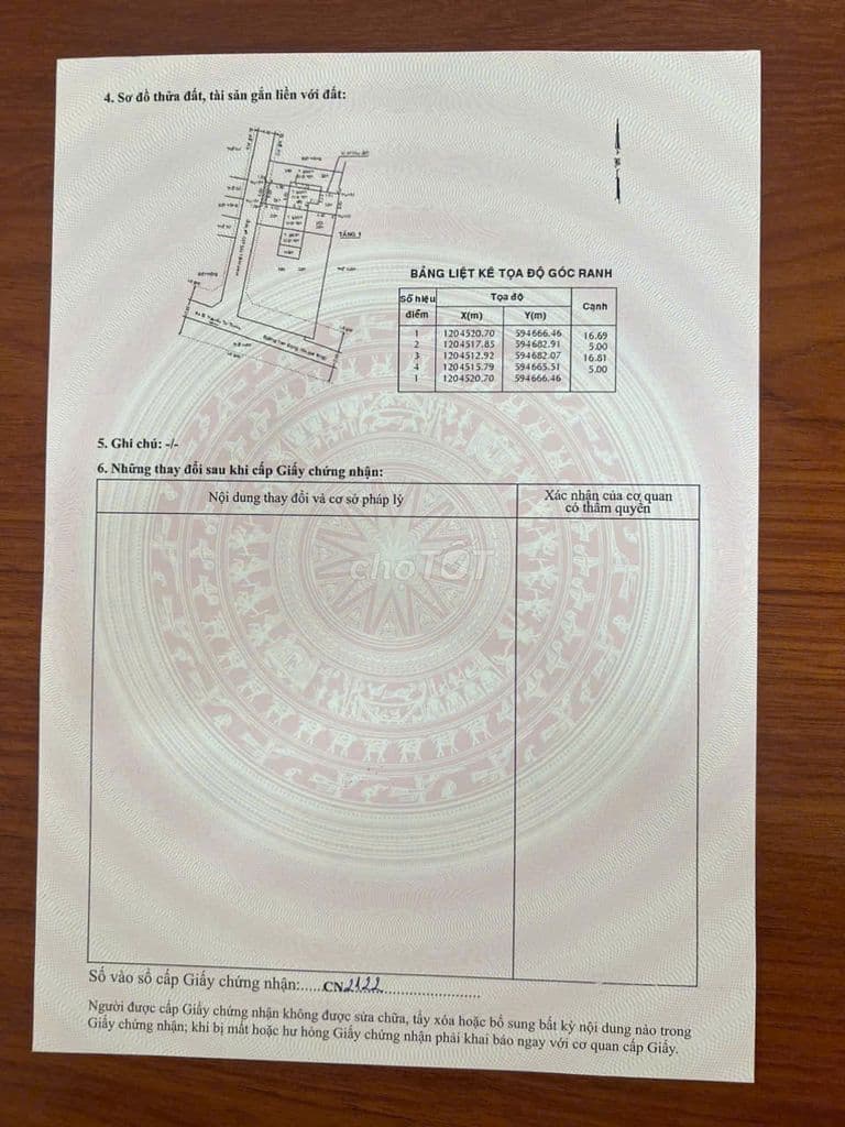 Đất 5x17 hẻm betong 5m Nguyễn Thị Thảnh vô - Ảnh 3