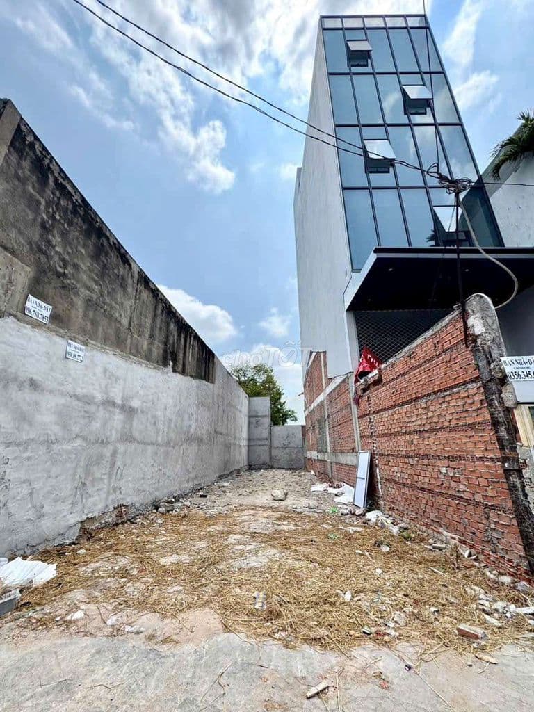 đât 5,5x24 full 132m2 thổ cư hxh 6m giá 8.2 tỷ gần bệnh viện Q12 - Ảnh 3