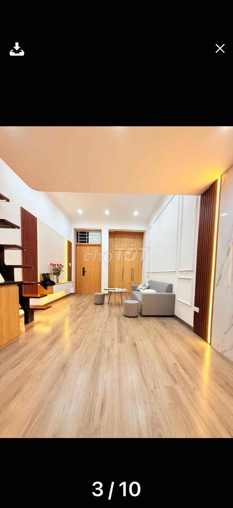 Căn góc tập thể phố Lò Đúc nhà đẹp 2 thoáng 2 ngủ đủ công năng 65m T2