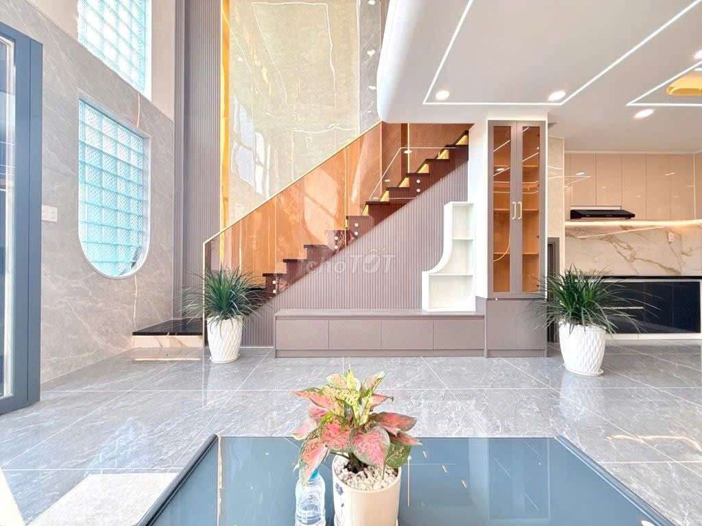 FULL NỘI THẤT Nhà TL15 THẠNH LỘC Q12 - hẻm ÔTÔ -ngang 5.5m -DT 55m² - Ảnh 3