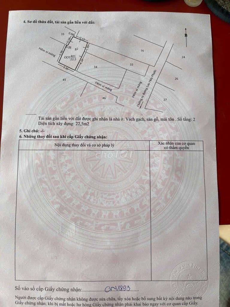 Lưu Hữu Phước, P15 - Q8. 3,7m x 6,5m Trệt 1 Lầu, hẻm cụt rộng 2,5m - Ảnh 2