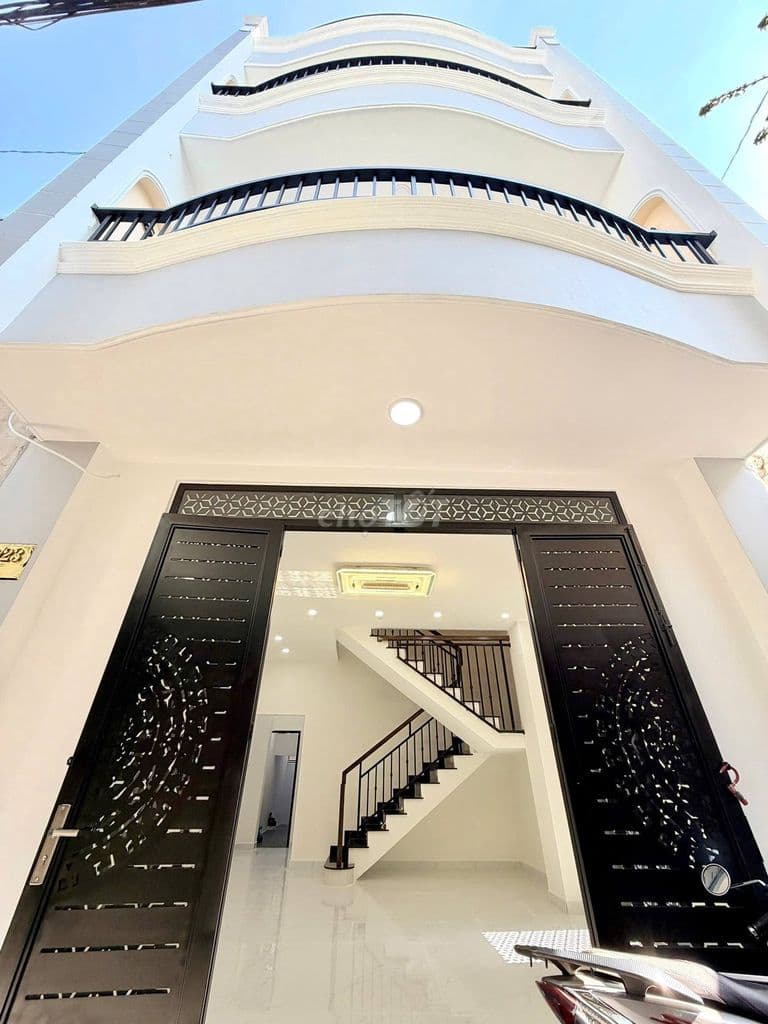 NHỈNH 8TY,GẦN 60M2 NHÀ 5 TẦNG 5PN SÁT HẺM XE HƠI THÔNG - Ảnh 2