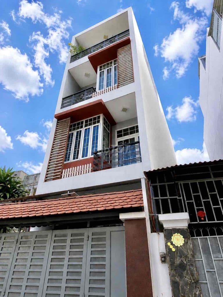 Nhà BÌNH THẠNH 88m² XE HƠI CẤT NHÀ 4 Tầng giáp Q1 - Ảnh 3