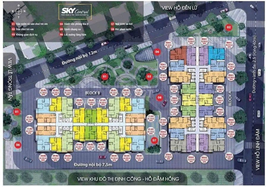 CH FULL TIỆN ÍCH Chủ bán Căn hộ 3pn 2vs Sky central 176 Định Công, HN - Ảnh 2