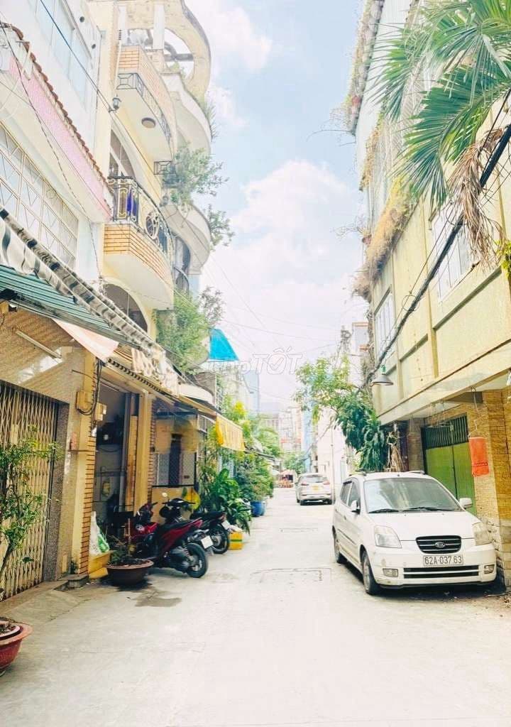 BÁN NHÀ QUẬN 6, ĐƯỜNG BÌNH TIÊN, 75M2(5X15), HẺM XE HƠI, SỔ HỒNG ĐẸP