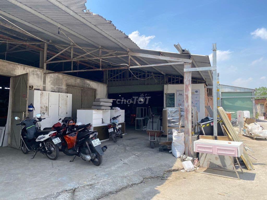 Xưởng, Diện tích đất: 1.650,7m2( ngang 25.57m x 60.88m) mặt tiền đường - Ảnh 3