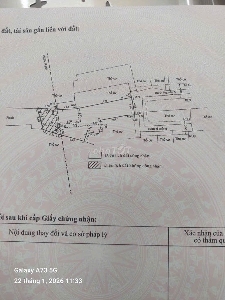 Bán đất gần Đại học văn lang diện tích khủng giá 10ty6