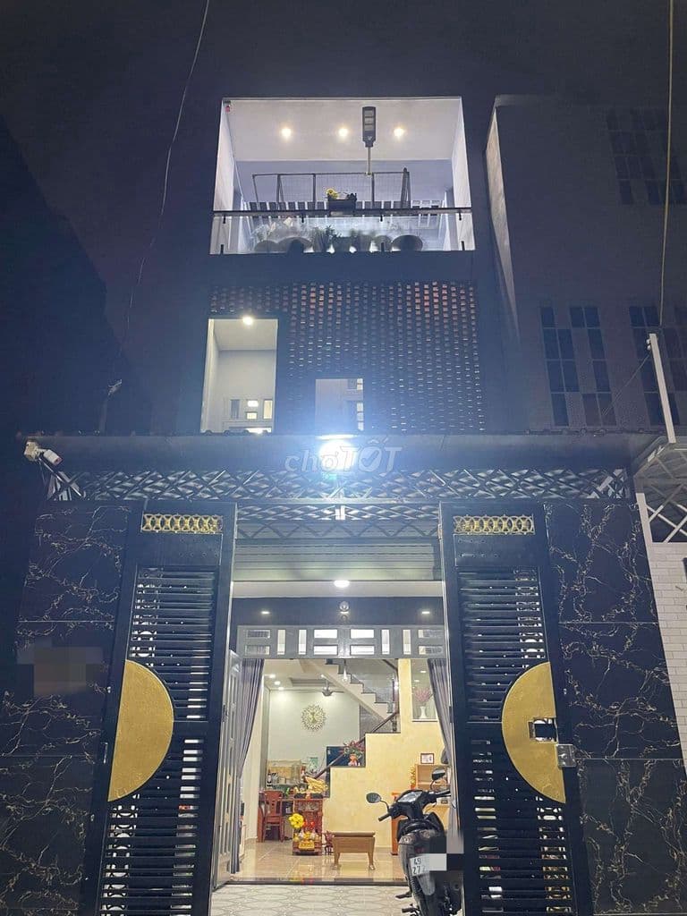 Nhà sân ô tô, 3 lầu hiệp bình, kế khu hồng lòng, khu dân cư vạn phúc