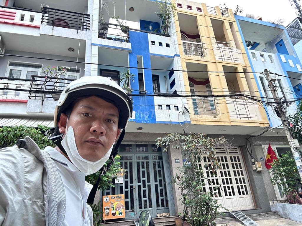 Gần ngay Lý Chiêu Hoàng khu VIP Bình Phú 2 nhà mặt tiền 4x12 xây 4 lâu - Ảnh 3