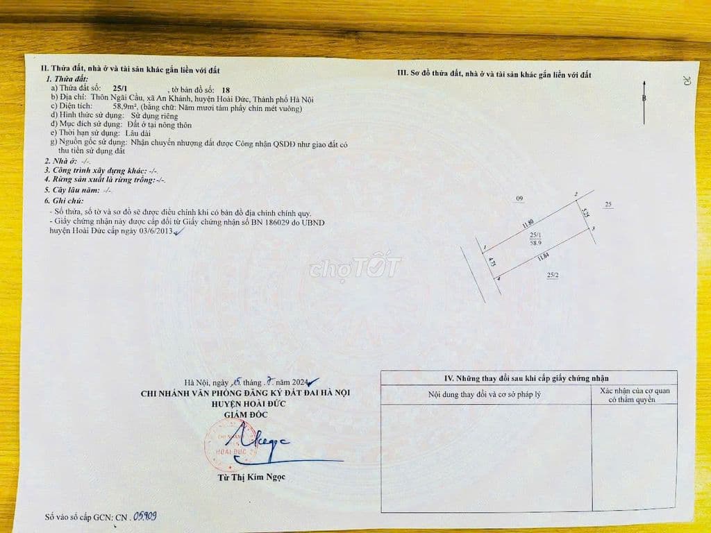 Thổ cư sổ đổ chính chủ - Ảnh 3