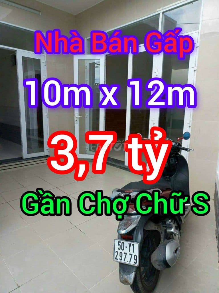 BÁN NHÀ MẶT TIỀN XUÂN THỚI SƠN 19. 10M X 12M