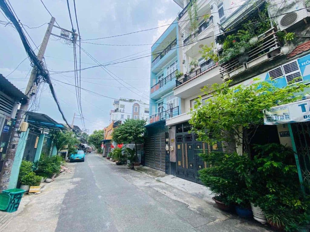 BÁN NHÀ 4 tầng. 60m2. đường rộng 8m tại NGUYỄN SỸ SÁCH. F15. TÂN BÌNH - Ảnh 2