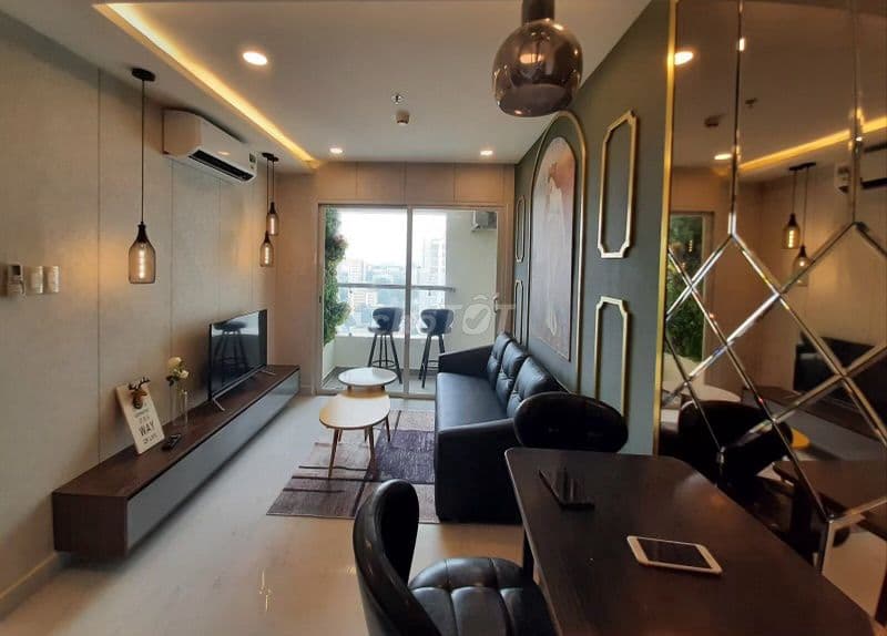 Bán Terra Royal 2PN 60m2, tầng 12 full nt đẹp cao cấp, giá bán 7.6 tỷ