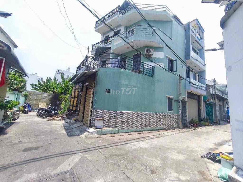 BÁN NHÀ MẶT TIỀN LÔ GÓC ĐƯỜNG SỐ, MÃ LÒ BÌNH TÂN