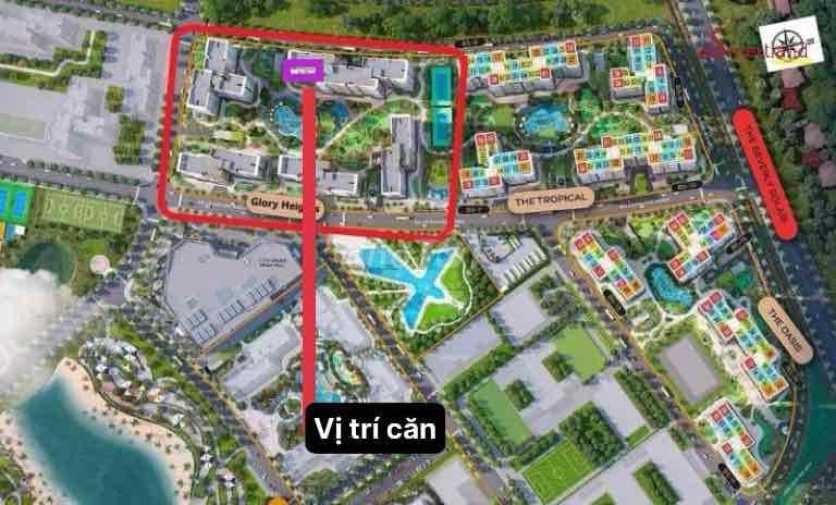 Cần bán căn góc, 2pn+, 69,8m2, tầng 2, view hồ bơi, bán thu hồi vốn - Ảnh 2