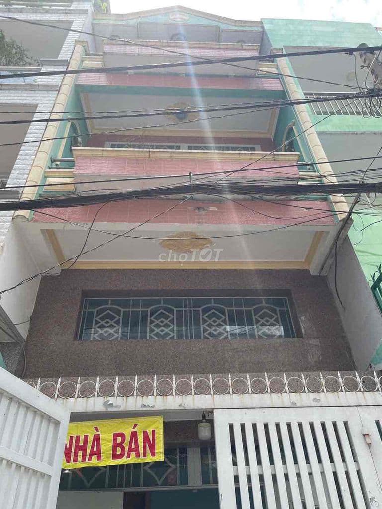 Sát Mặt Tiền Bùi Minh Trực ,4 Tầng -4 Phòng Ngủ sổ Hồng Riêng - Ảnh 2