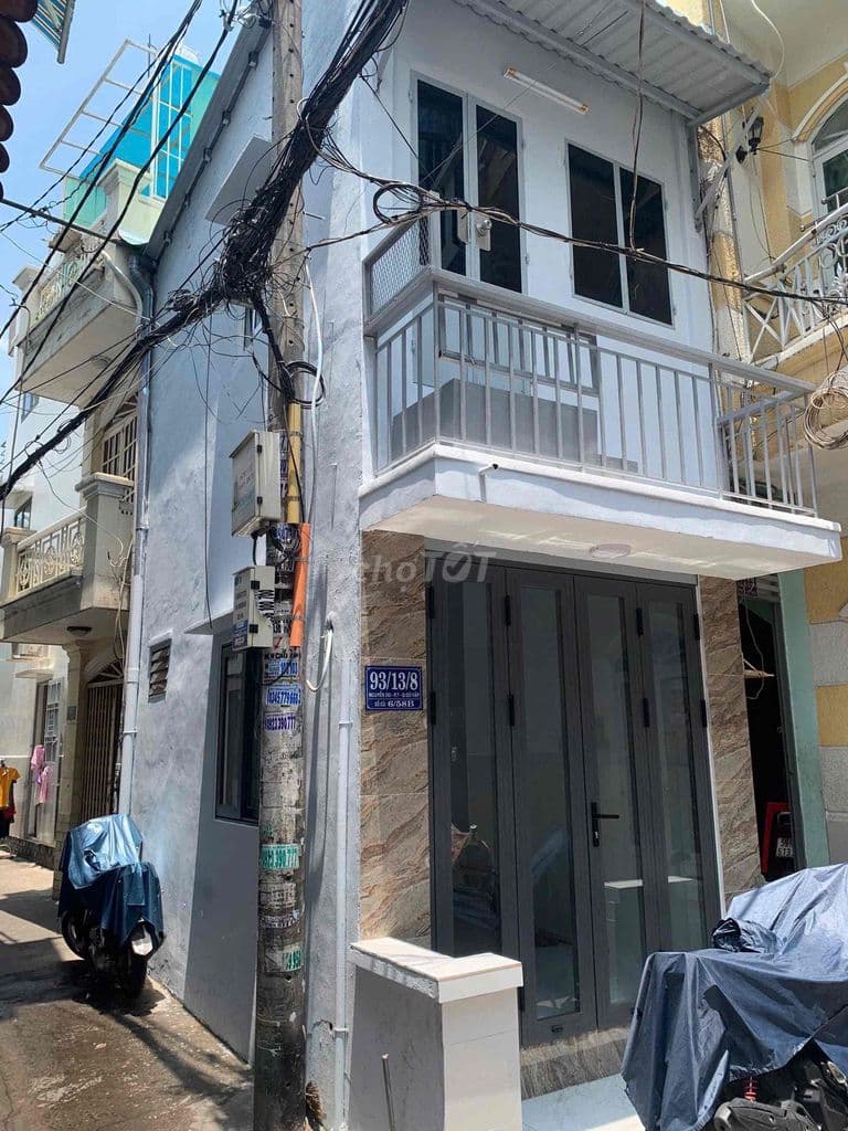 ccg bán nhanh nhà mini trệt lầu giá 2ty550