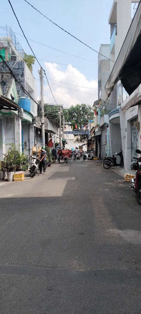 NHÀ MẶT TIỀN HẺM NHỰA 8M THÔNG KINH DOANH NGAY GÒ XOÀI GIÁ TỐT - Ảnh 3