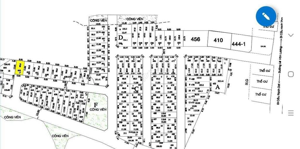 Đất xây biệt thự 8x12 Lê Văn Lương, sổ sẵn