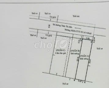 🔥100m Thổ cư chỉ (2T680) ĐẤT ĐẸP TRẦN THỊ BỐC - Đông Thạnh - 5x20M🔥