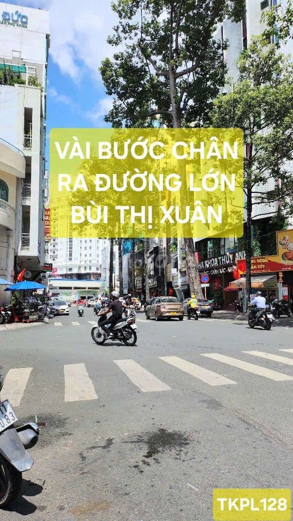 HẺM XE HƠI LƯƠNG HỮU KHÁNH Q.1 THÔNG ĐƯỜNG BÙI THỊ XUÂN - NGUYỄN TRÃI