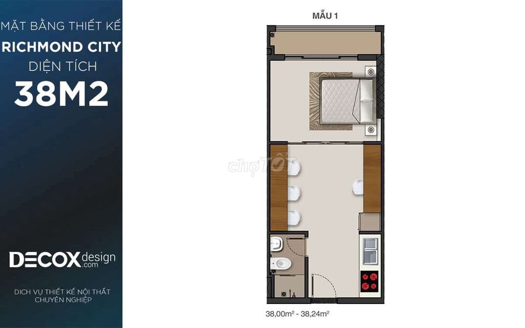 Cần bán nhanh 38m2, bàn giao nội thất cơ bản - Ảnh 3