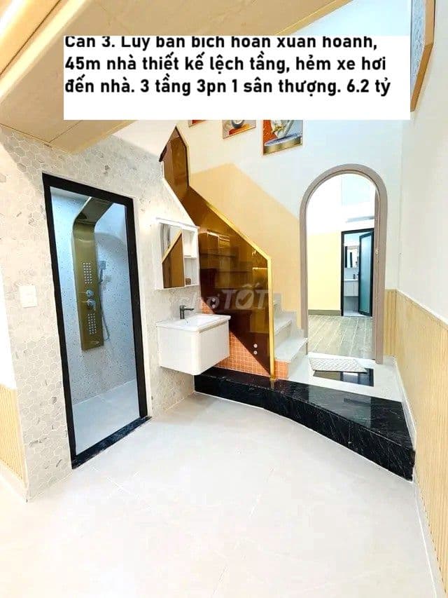 TỔNG CÁC CĂN 5-6 TỶ HẺM XE HƠI TÂN PHÚ - - Ảnh 3