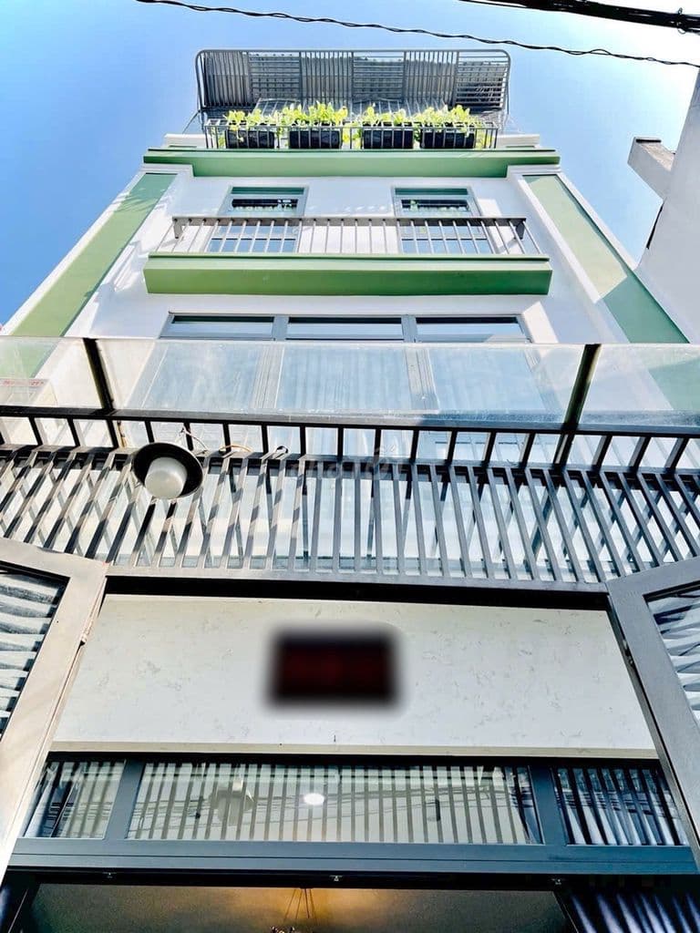MẶT TIỀN 6M(NỞ HẬU)-HẺM 5M-4 TẦNG-4PN,3WC-SỔ ĐẸP NỞ HẬU-GIÁ3.8 TỶ (TL)