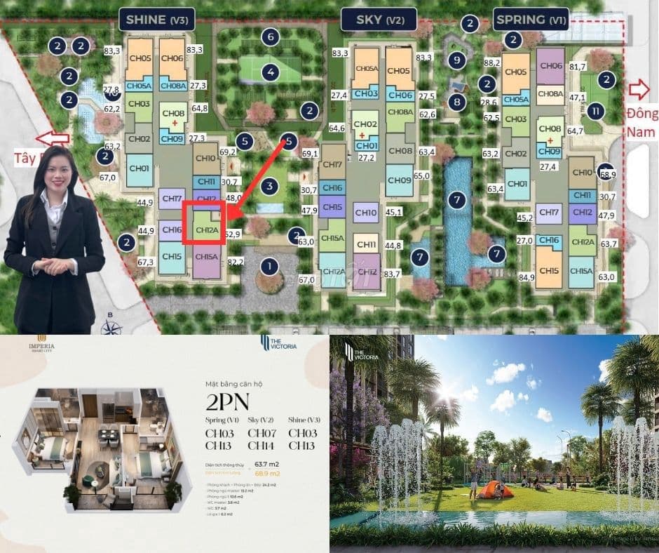 Bán căn 2N2VS 63m2 V3, phân khu 2 hầm, gần khu vực Mỹ Đình