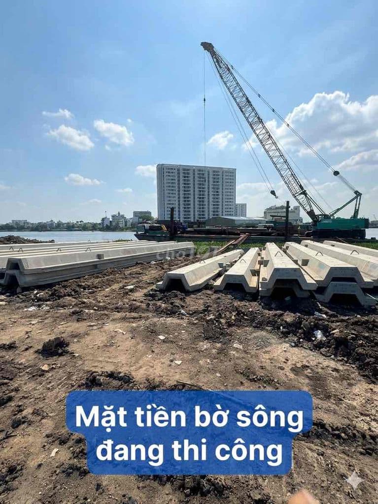 MẶT TIỀN SÔNG VÀM THUẬT, AN PHÚ ĐÔNG,Q12, NGAY CẦU AN LỘC GÒ VẤP